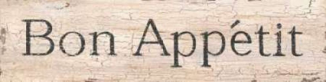 Bon Appetit Canvas Art - Stephanie Marrott (8 x 24)