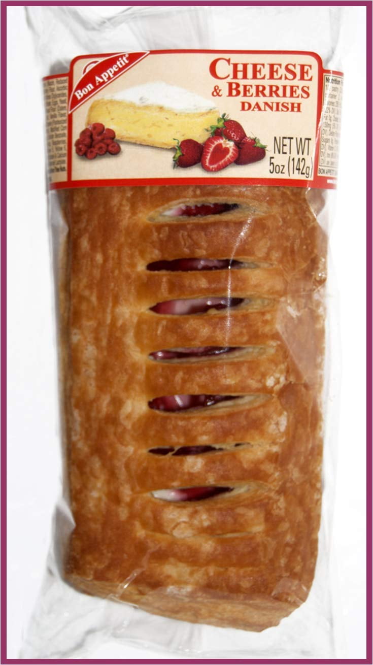 Bon Appetit Cheese & Berry Danish, 5 Ounce (Pack of 8)