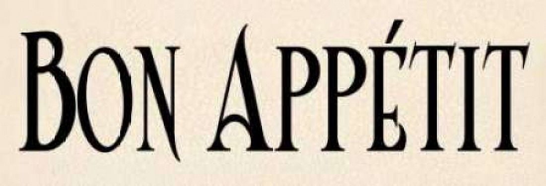 Bon Appetit I Canvas Art - N Harbick (8 x 24)