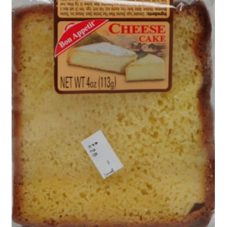 Bon Appetit Sliced Cheese Cake, 4 oz
