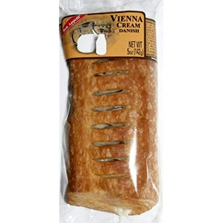 Bon Appetit Vienna Crème Danish, 5 Ounce, (pack of 8)