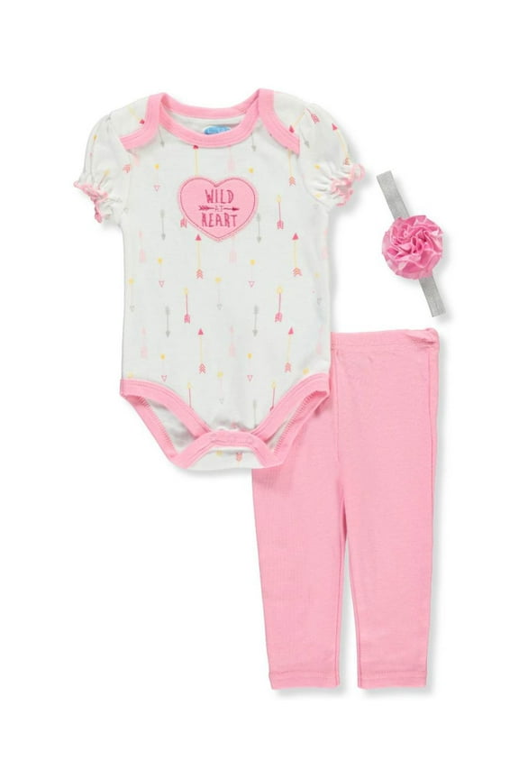 Baby Girls' 3-Piece Outfit