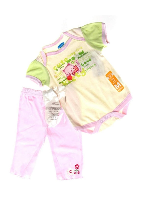 Baby Girls 3pc Set Size 3-6Mos