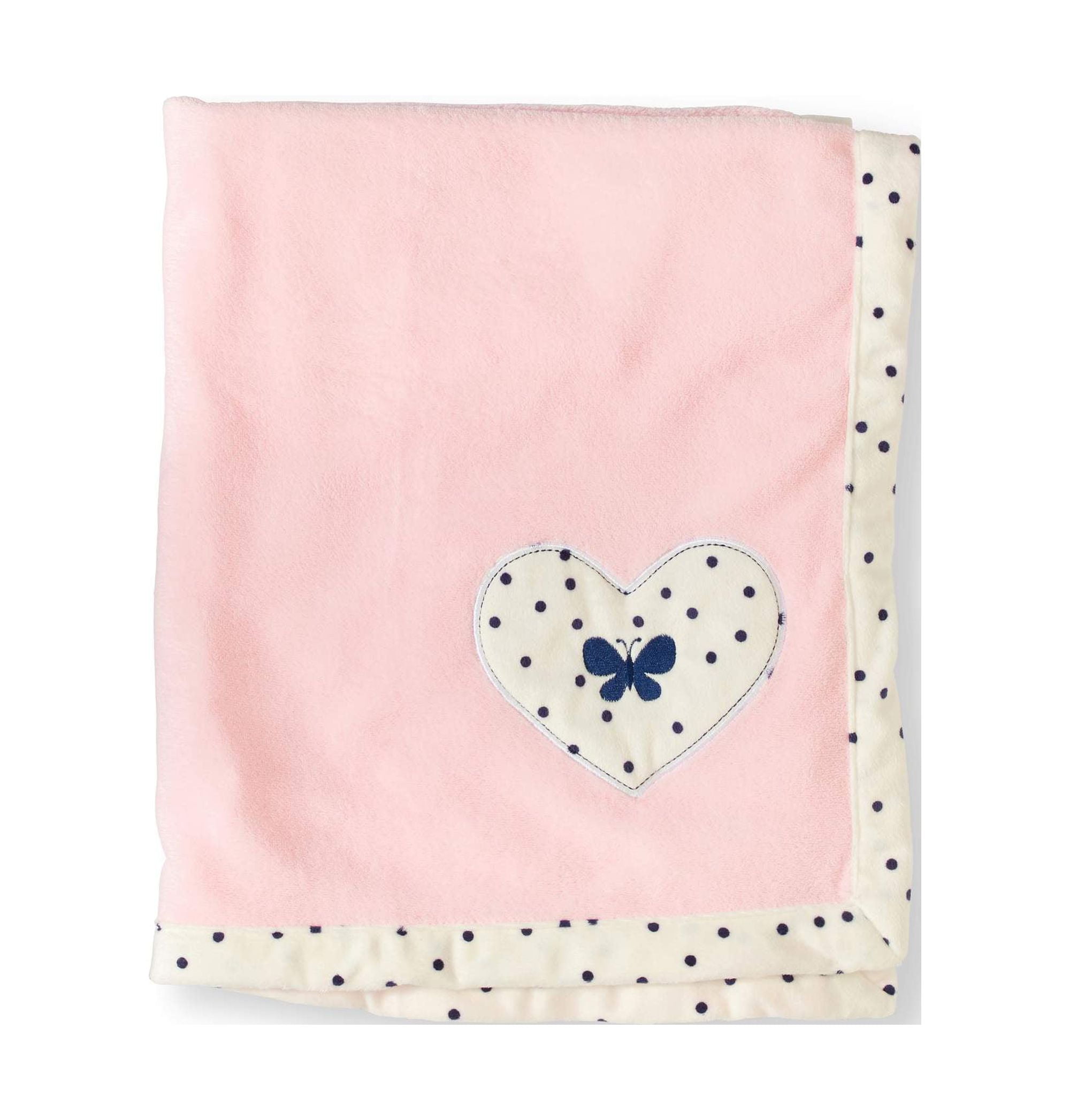 Bon Bebe Newborn Baby Girl Plush Blanket