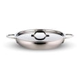 thumbnail image 1 of Bon Chef 60304-2ToneSS 10.12 x 1.87 in. Country French Two Tone Stainless Steel Saute 1 quart Pan Skill with Cover Double & 2 Round Handles, 20 oz, 1 of 1