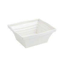 Bon Chef 53102IVORY 10.25 x 9 x 4 in. Americana Square 4 quart Bowl, Ivory - 16 oz