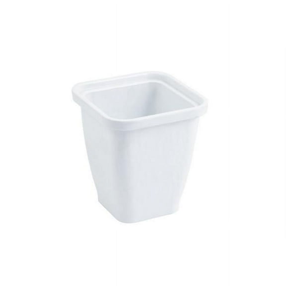 Bon Chef 53305WHITE 5.25 x 5.25 x 7 in. Dynasty Square Bowl, White