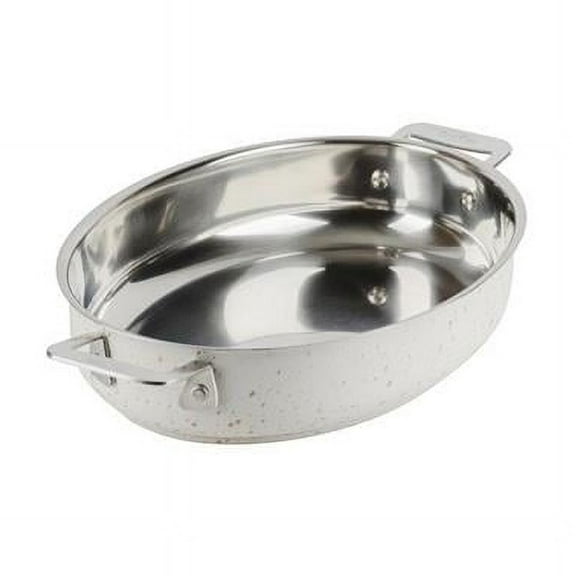 Bon Chef 60002DESERT 12 in. Hotstone Desert Cucina Oval Au Gratin - Induction Bottom