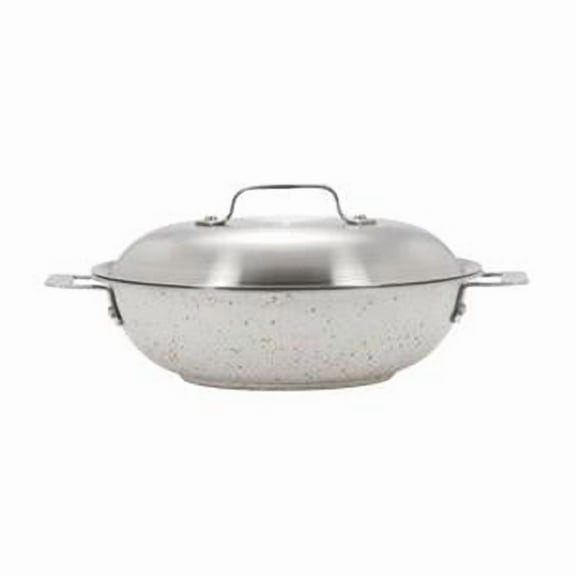 Bon Chef 60011DESERT 10 in. Hotstone Desert Cucina Braiser Pan with Lid - Induction Bottom
