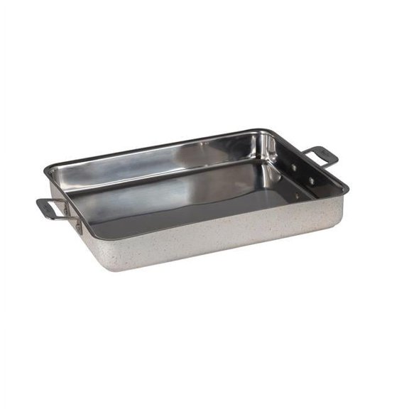 Bon Chef 60012CLDDESERT 5 qt Hotstone Desert Cucina Large Square Pan - Induction Bottom