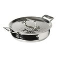 thumbnail image 1 of Bon Chef 60022HF 8.37 in. dia. Cucina Round Casserole Hammer with Lid, 1 quart - 24 oz, 1 of 1