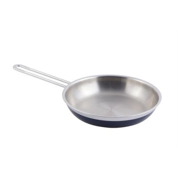 Bon Chef 60308COBALTBLUE 11 x 2.12 in.Classic Country French Collection Saute 2 quart Pan & Skillet Long Handle No Cover, Cobalt Blue - 12 oz