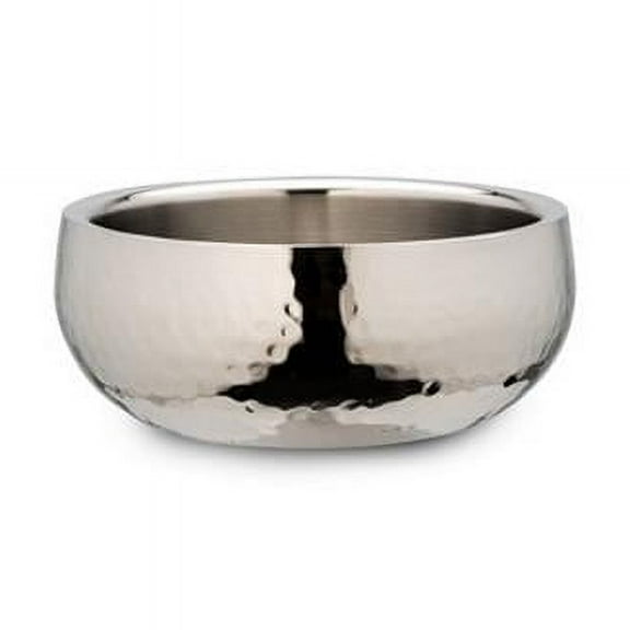 Bon Chef 61221 6.75 in. dia. Double Wall 1 quart Bowl with Hammer, 10 oz