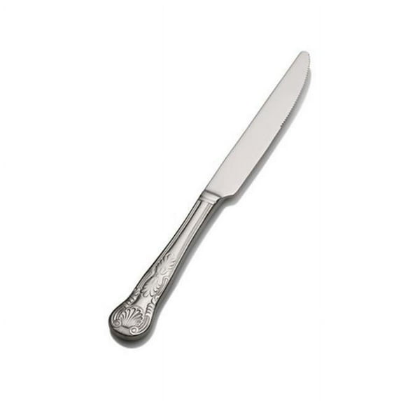 Bon Chef 9.17 in. Kings Euro Solid Handle Dinner Knife