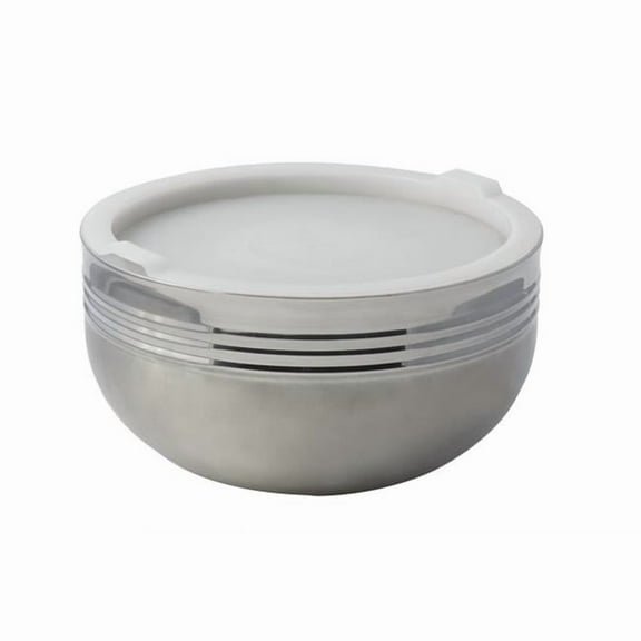 Bon Chef 9316 12 in. dia. Cold Wave Bowl & Stacking Cover, 7 quart
