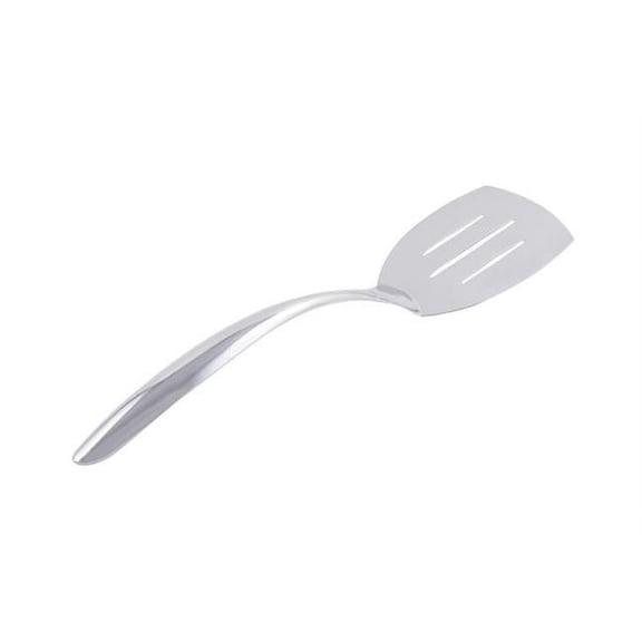 Bon Chef 9460 14.75 in. Ez Use Banquet Serving Slotted Turner with Hollow Cool Handle