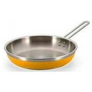 Bon Chef  Classic Country French Collection Saute 1 quart Pan & Skillet Long Handle No Cover - Yellow - 20 oz