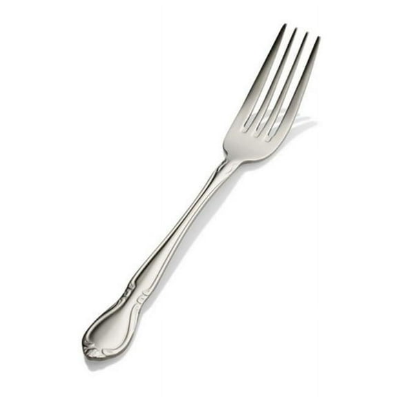 Bon Chef S1806 8.11 in. Queen Anne Euro Dinner Fork, Pack of 12