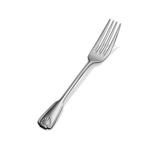 Bon Chef S2006 8.11 in. Shell Euro Dinner Fork, Pack of 12