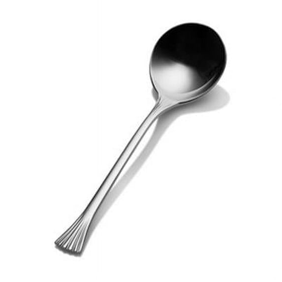 Bon Chef S2801 Mimosa Bouillon Spoon, Pack of 12