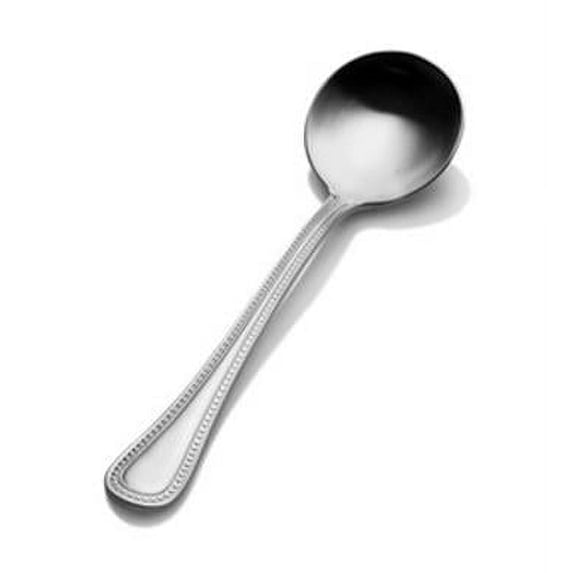 Bon Chef SBS3301 6.13 in. Sombrero BrushBouillon Spoon, Pack of 12