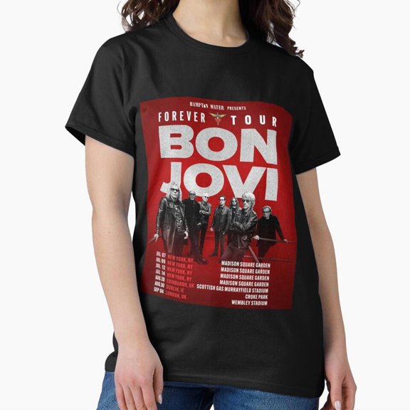 Bon Forever Tour Date Oseng Band Concert T-Shirt