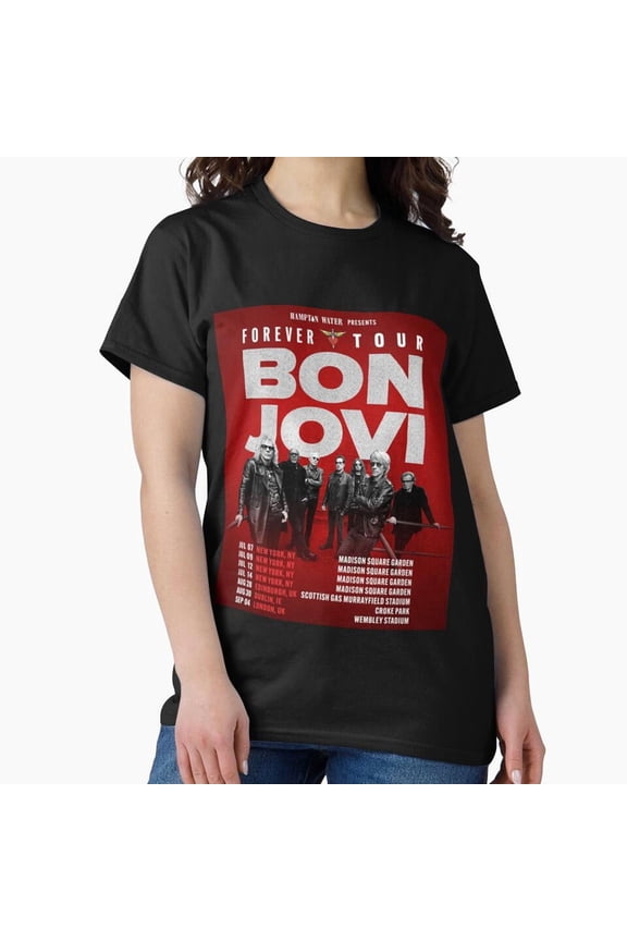 Bon Forever Tour Date Oseng Band Concert T-Shirt