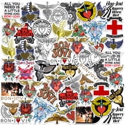 Bon Jovi 50Ct Sticker Pack