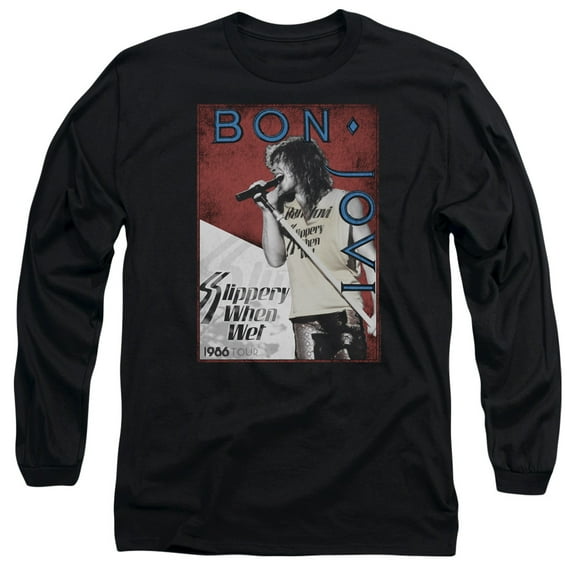 Bon Jovi - 86 Tour - Long Sleeve Shirt - Large