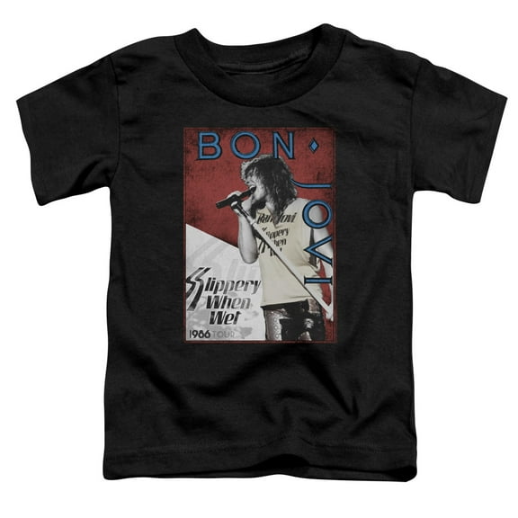 Bon Jovi - 86 Tour - Toddler Short Sleeve Shirt - 2T