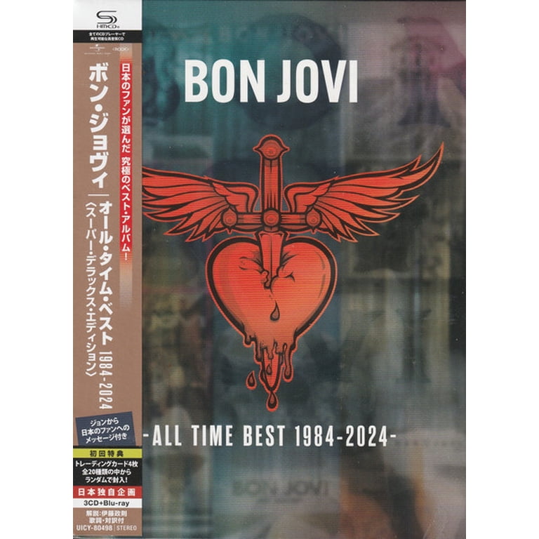 Bon Jovi - All Time Best 1984-2024 - Super Deluxe 3 x SHM + Blu