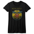 thumbnail image 1 of Bon Jovi Bad Name Black Junior Women's T-Shirt, 1 of 2