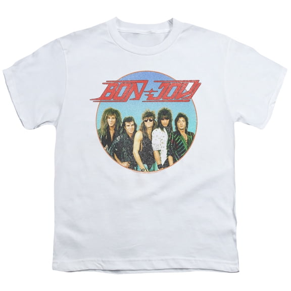 Bon Jovi - Bon Sphere - Youth Short Sleeve Shirt - Large