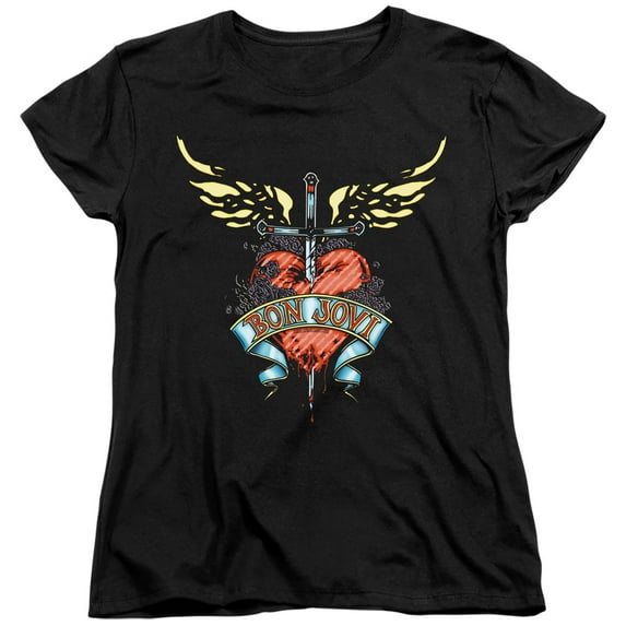 Bon Jovi Daggered Women's T Shirt