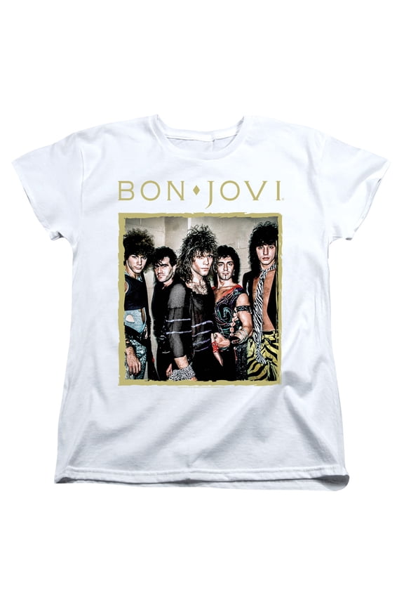 Bon Jovi - Framed - Women's Short Sleeve Shirt - Large