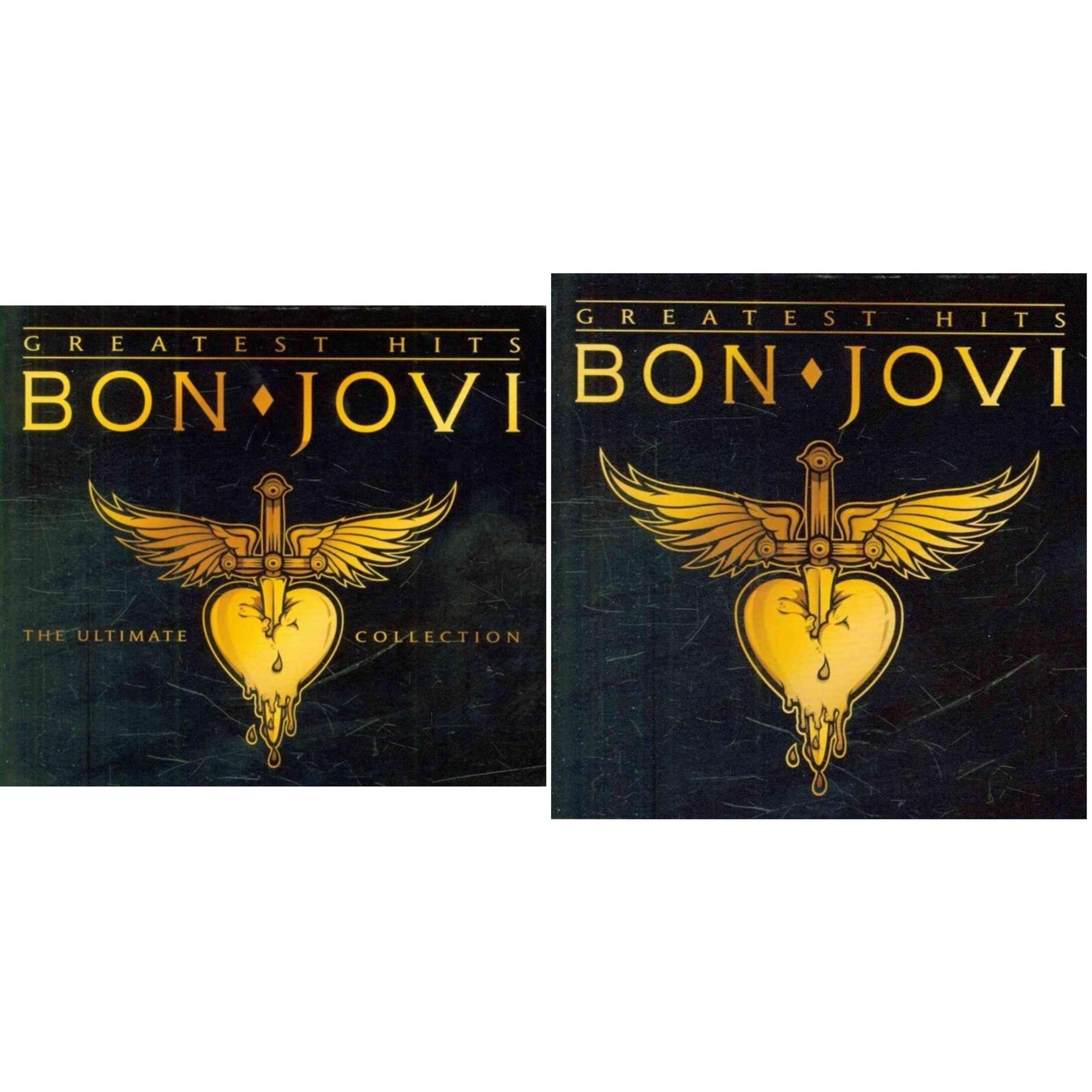 Bon Jovi Greatest Hits Hoodie - Unisex Pullover Sweatshirt Officially Licensed