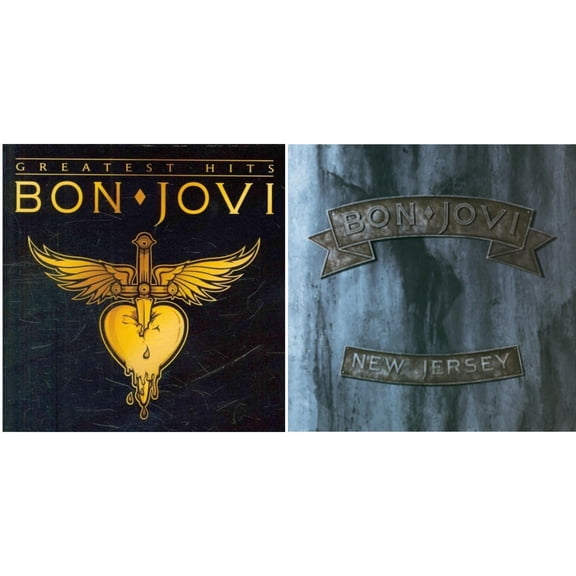 Bon Jovi Greatest Hits & New Jersey [CD Bundle]