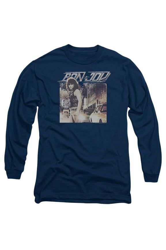 Bon Jovi - Runaway Jon - Long Sleeve Shirt - X-Large