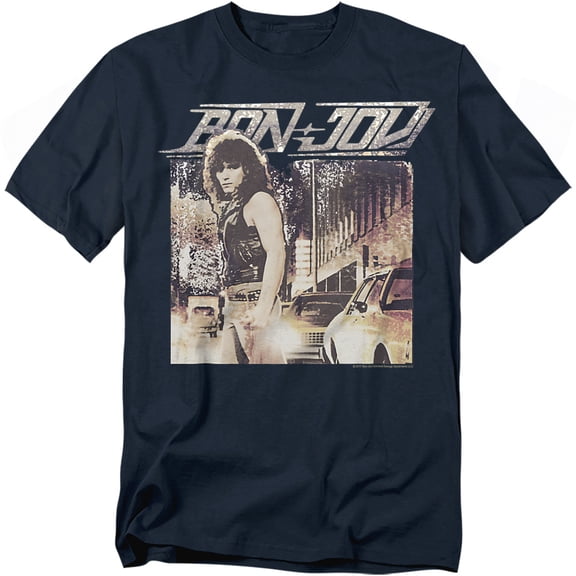 Bon Jovi T-Shirt Runaway Jon Unisex Graphic Tee For Men & Women