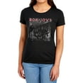 thumbnail image 1 of Bon Jovi Slippery Cover Women's T Shirt (2X-Large) Black, 1 of 6