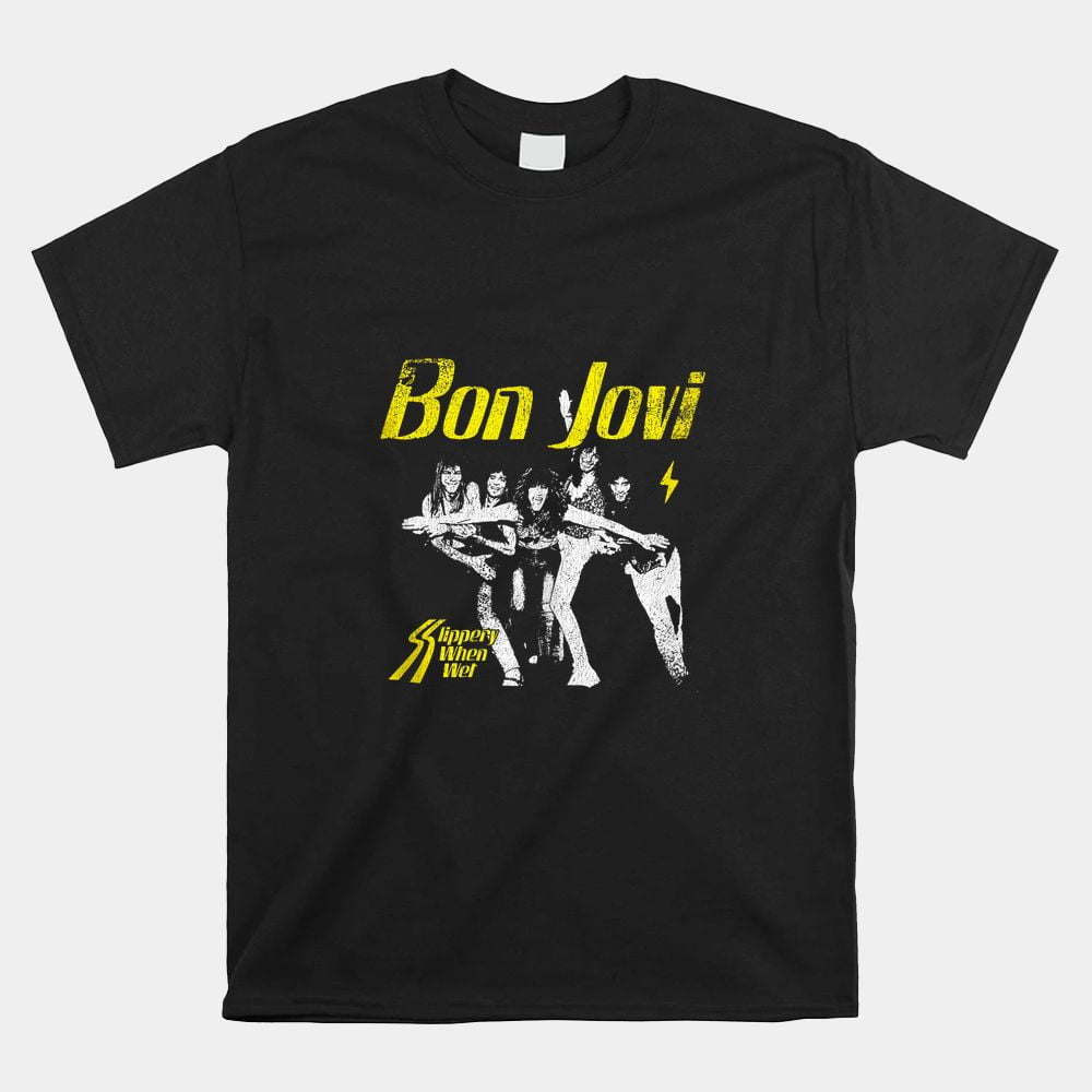 Bon Jovi Slippery When Wet Shirt