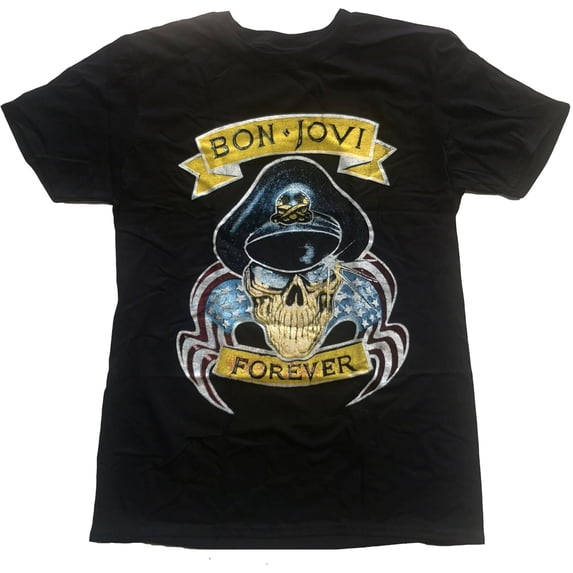 Bon Jovi Unisex T-Shirt Forever (X-Large)