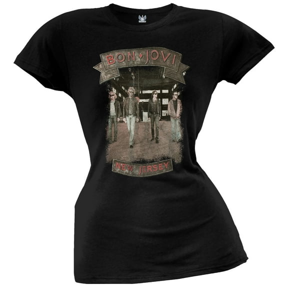 Bon Jovi - Warehouse Juniors T-Shirt