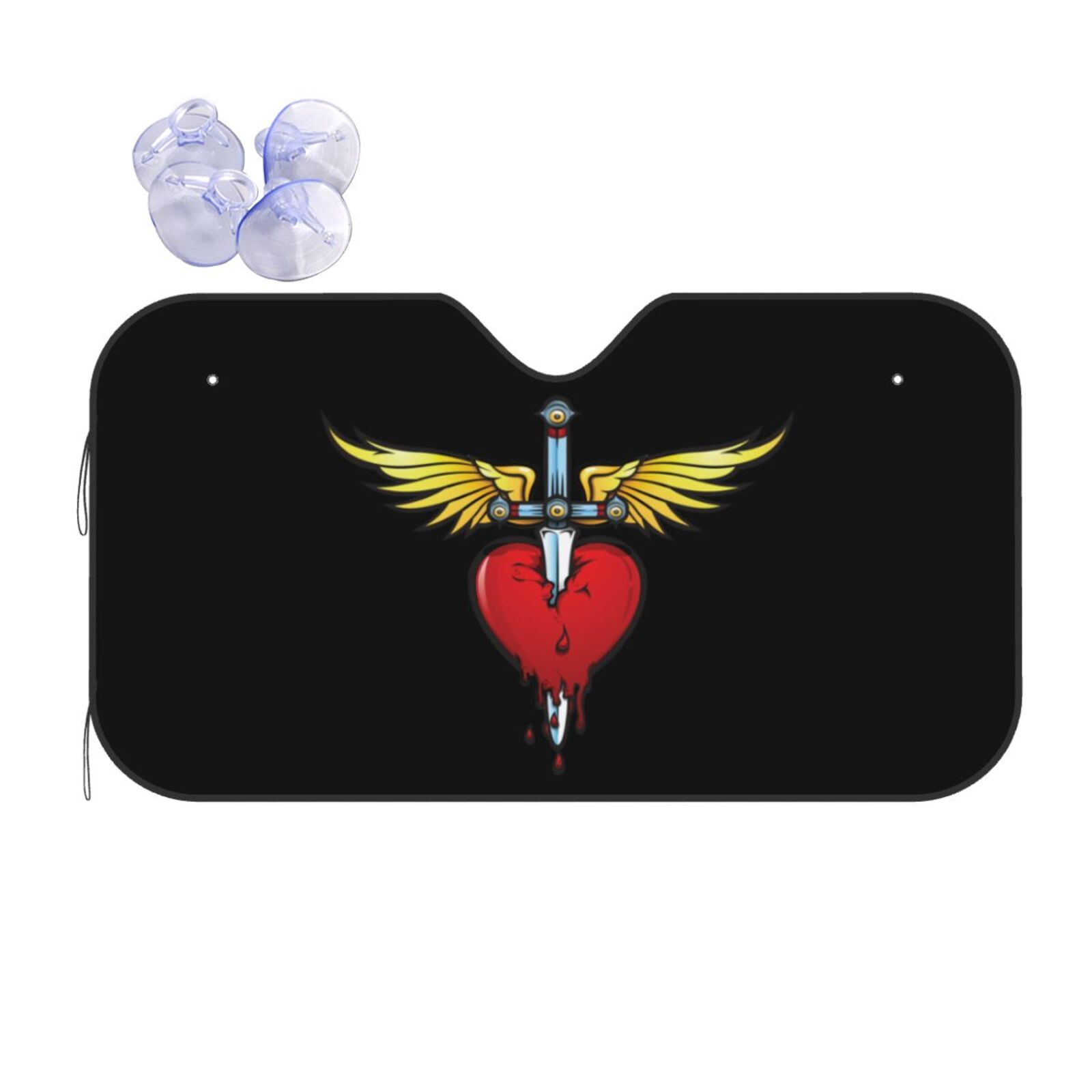 Bon Jovi Windshield Sun Shade With Reflective Technology. See Size
