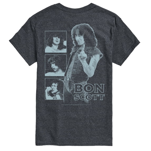 Bon Scott - Collage - Men's Short Sleeve Graphic T-Shirt