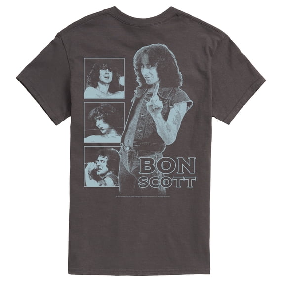 Bon Scott - Collage - Men's Short Sleeve Graphic T-Shirt