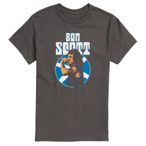Bon Scott - Portrait - Men's Short Sleeve Graphic T-Shirt