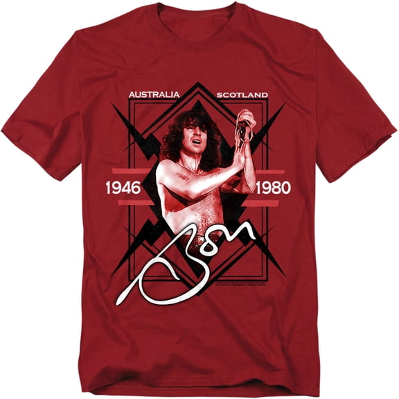Bon Scott T-Shirt Bon Scott Label Unisex Graphic Tee For Men & Women