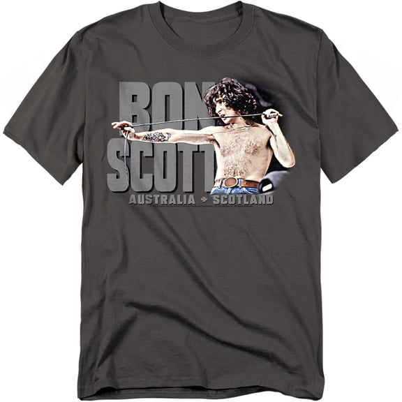 Bon Scott T-Shirt Bon Scott Shirtless Unisex Graphic Tee For Men & Women