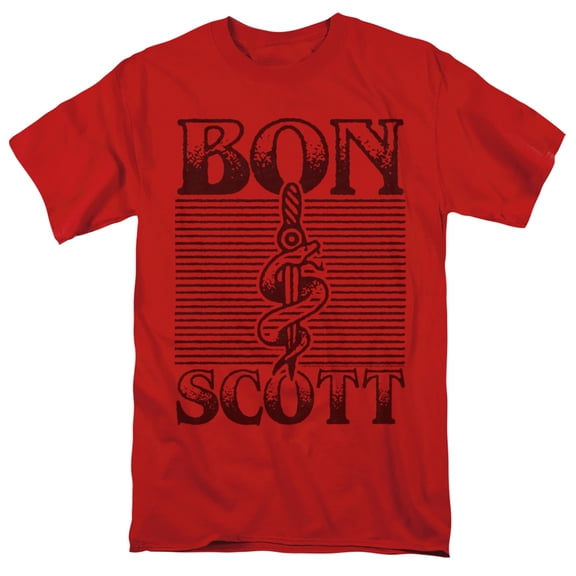 Bon Scott T-Shirt Dagger Unisex Graphic Tee For Men & Women